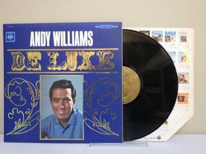 LP レコード ANDY WILLIAMS アンディ ウィリアムス ANDY WILLIAMS DELUXE デラックス 【E-】 M3484J