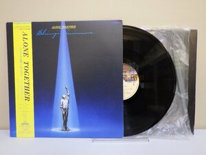 LP レコード 帯 SHINJI TANIMURA 谷村新司 ALONE TOGETHER 【E+】 M3557J