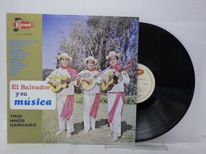 LP レコード TRIO HNOS CARCAMO El Salvador y su 【E+】 D14516M