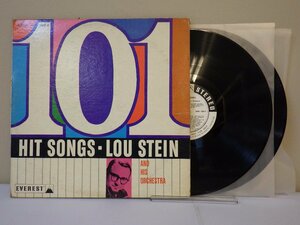 LP レコード 2枚組 LOU STEIN ルー スタイン 101 HIT SONGS 101 ヒット ソング 【E-】 M3579X