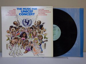 LP レコード THE MUSIC FOR UNICEF CONCERT ミュージック フォー ユニセフ コンサート アバ 他 【E+】 M3747W
