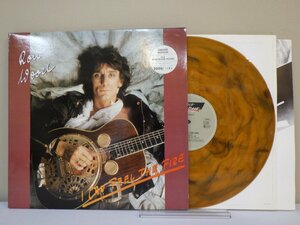 LP レコード RON WOOD ロン ウッド I CAN FEEL THE FIRE 【E+】 M3955B