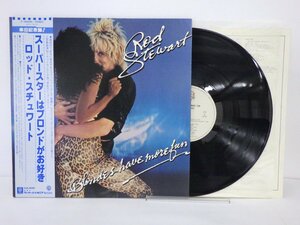 LP レコード 帯 Rod Stewart ロッド スチュワート Blondes Have More Fun スーパースターはブロンドがお好き 【E+】 E9690U