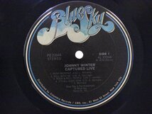 LP レコード JOHNNY WINTER ジョニー ウインター CAPTURED LIVE 【E+】 E10064K_画像3