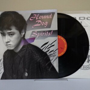 LP レコード Hound Dog ハウンドドッグ Spirits スピリッツ 【E+】 M4271Jの画像1