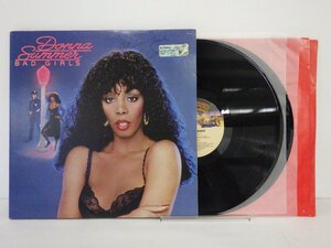 LP レコード 2枚組 DONNA SUMMER ドナ サマー BAD GIRLS 華麗なる誘惑 【E-】 E9900G