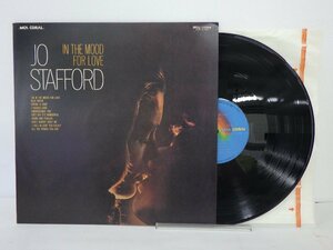 LP レコード JO STAFFORD ジョー スタッフォード IN THE MOOD FOR LOVE 【E+】 E9823G