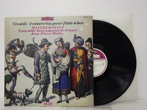 LP レコード MANFRED STILZ マンフレート シュディルツ VIVALDI ヴィヴァルディ リコーダー協奏曲集 【E+】 D14672Y