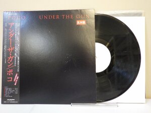 LP レコード 帯 見本盤 POCO ポコ UNDER THE GUN アンダー ザ ガン 【E+】 D15016E