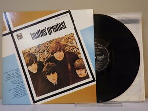 LP レコード The Beatles ザ ビートルズ THE BEATLES GREATEST グレイテスト ヒッツ 【E+】 D15365E