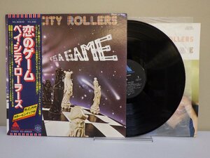 LP レコード 帯 BAY CITY ROLLERS ベイ シティ ローラーズ IT'S A GAME 恋のゲーム 【E+】 M4319J