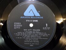 LP レコード 帯 BAY CITY ROLLERS ベイ シティ ローラーズ IT'S A GAME 恋のゲーム 【E+】 M4319J_画像4