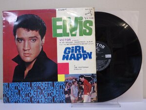 LP レコード ELVIS PRESLEY エルヴィス プレスリー Girl Happy フロリダ万才 【E-】 D15535B