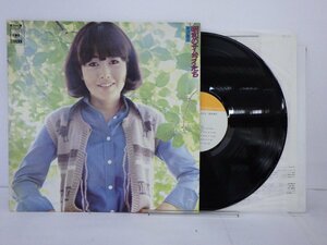 LP レコード 中沢厚子 昭和のサムライたち ポスター付 【E-】 D14463G