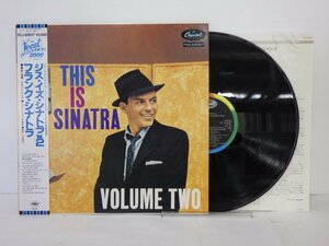 LP レコード 帯 FRANK SINATRA フランク シナトラ THIS IS SINATRA ジス イズ シナトラ 【E-】 D14421G