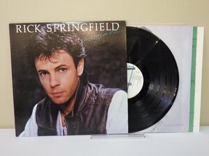 LP レコード RICK SPRINGFIELD リック スプリングフィールド Living in oz 【E+】 D15589W