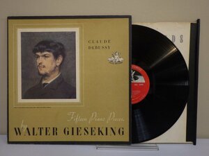 LP レコード WALTER GIESEKING ヴァルター ギーゼキング CLAUDE DEBUSSY クロード ドビュッシー Masques 仮面 【E+】 D15898J