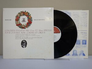 LP レコード JEAN FRANCOIS PAILLARD ジャン フランソワ パイヤール 17 18世紀のイタリア バロック曲集 【E+】 D1593J