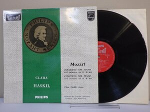 LP レコード CLARA HASKIL クララ ハスキル MOZART モーツァルト ピアノ協奏曲 第20番 第24番 【E+】 D16073B