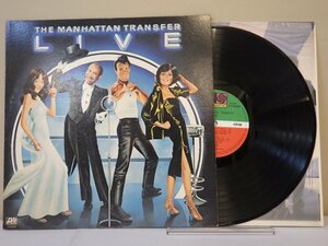 LP レコード THE MANHATTAN TRANSFER マンハッタン トランスファー LIVE ライブ 【E+】 D16132X