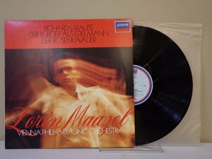 LP レコード LORIN MAAZEL ロリン マゼール RICHARD STRAUSS リヒャルト シュトラウス 組曲 町人貴族 【E+】 D16485J