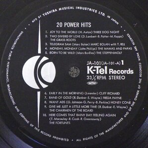 LP レコード Three Dog Night スリー ドッグ ナイト 他 Power Hits パワー ヒット 【E+】 E11325Tの画像6