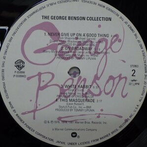 LP レコード 帯 2枚組 GEORGE BENSON ジョージ ベンソン GEORGE BENSON COLLECTION ジョージベンソン コレクション 【E+】 E10488Yの画像4