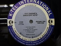 LP レコード 2枚組 PAT BOONE パット ブーン PAT BOONE'S GREATEST HITS パット ブーン グレイテスト ヒッツ 【E+】 E11285Y_画像5
