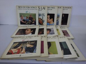 LP レコード 15点セット BEST OF MOOD POPS 18 SERIES 3 から 17 フランシス レイ サイモン ガーファンクル 他 【 E- 】 E10518Z