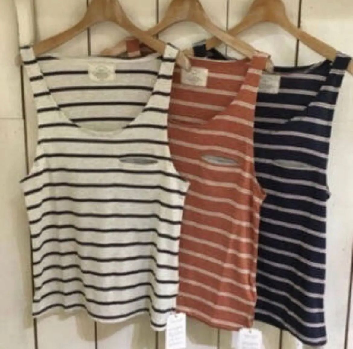 Ungrid ボーダータンクトップ　アングリッド