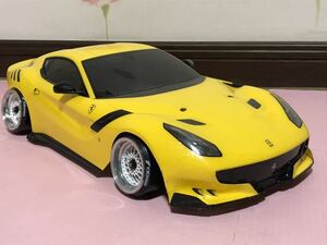 送料無料　1/10 フェラーリ F12 tdf ラジコンボディ　タミヤ TAMIYA FERRARI