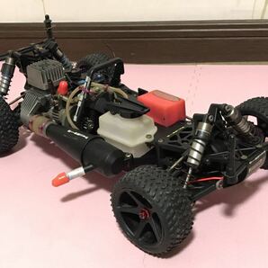 送料無料　美品　1/10 HPI RACING SUPER NITRO RS4 Rally カスタム多数 エンジンカー ラジコン車体　当時物　パープル　アルミナックル等