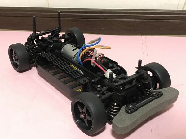 送料無料　1/10 タミヤ　TT-01 ラジコン車体　TRU-02 TEU-101BK TAMIYA