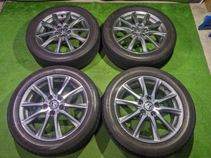 2018/2019年 DUNLOP LEMANS V SILENTCORE 205/55R17 91V HONDA 純正 17インチ 6J +55 PCD114.3 5H 4本セット D497A