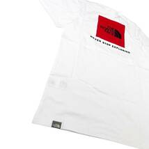 ノースフェイス 半袖 Tシャツ NF0A2TX2 レッドボックス ホワイト×レッド XLサイズ ユニセックス THE NORTH FACE M SS RED BOX TEE 新品_画像6