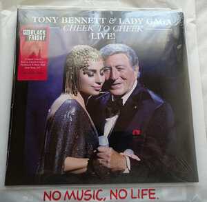 Lady Gaga & Tony Bennett Cheek to cheek liveレコード LP VINYL RSD Black Friday 限定盤　180G重量盤