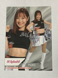 YUKI 2022 BBM チアリーダー 華 #38 ロッテ M☆Splash!! 即決