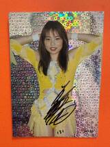 美咲華菜　直筆サインカード　autograph cards 女子プロレス　JWP アクラス_画像1