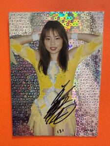 美咲華菜　直筆サインカード　autograph cards 女子プロレス　JWP アクラス