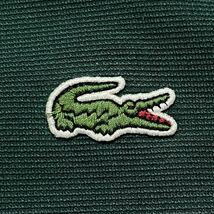 ☆送料無料☆ LACOSTE ラコステ 半袖 ポロシャツ 5 グリーン ビッグサイズ ワニ 23-56_画像5