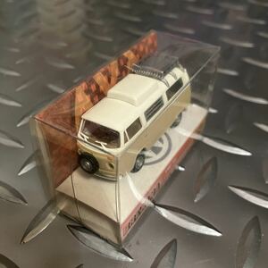 S=1/87 BREKINA ブレキナ VW フォルクスワーゲン T2 camping wagen von Westfalia White/beige Art.Nr.33102 未開封