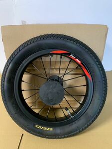  new goods!2 piece set ticket daKENDA 12 -inch onroad tire & wheel 