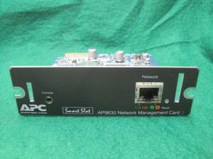 SmartUPS for SNMP card APC AP9630 postage ordinary mai 210 jpy i-sa net . connecting UPS. control . use does APC company manufactured. UPS. use is possible to do 