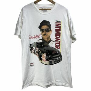 ■ 90s 90年代 USA製 ビンテージ CHASE NASCAR ナスカー NUTMEG RACING #3 Dale Earnhardt デイル アーンハート レーシング Tシャツ L ■