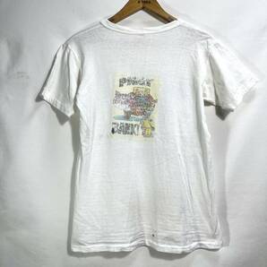 ■ 小さめサイズ 50s~60s ビンテージ 豪華 染み込みプリント スーベニア シングルステッチ Tシャツ おみあげ系 CENTRO AMERICA アメカジ ■の画像7