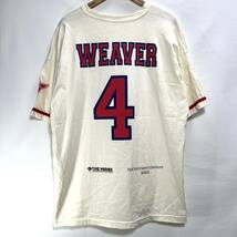 ■ 90s 90年代 ビンテージ USA製 Red Wings レッドウィングス #4 WEAVER ベースボール風 Tシャツ サイズXL 野球 アメリカ マイナーリーグ■_画像6