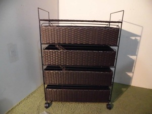 [ free shipping ] prompt decision outlet * new goods * rattan manner * sanitary basket * laundry chest 