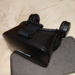 スマホ用　VRゴーグル　簡易型　ヘッドフォン付き　