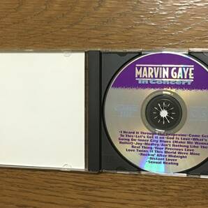 Marvin Gaye / In Concert ライブ音源収録 名曲多数収録 傑作 輸入盤(US盤 品番:CLASSIC-7530) 廃盤CD What's Going On / Let's Get It Onの画像4