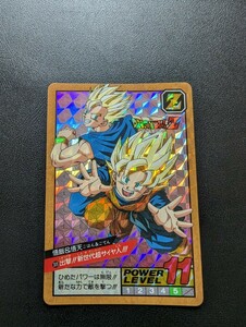 完全未剥がし品 ドラゴンボールZ カードダス スーパーバトル No.309 悟飯&悟天 出撃！！新世代超サイヤ人！！！